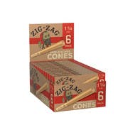 Zig Zag Unbleached Cones King Size