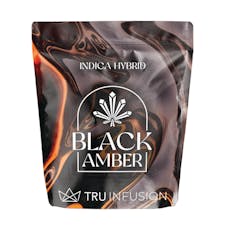 Tru Infusion - Mylar Flower - Black Amber (I/H) (3.5g)