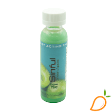 100mg Green Apple Shooter Sinful Beverages
