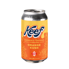 Keef: Infused Beverage | Orange Kush | 25mg | 12oz