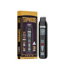 Terpwoods Cadillac Rainbows Live Resin Disposable 1g