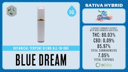 WLE Blue Dream Flavored All-In-One-1g