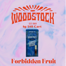 Woodstock | Forbidden Fruit (I-H) Cured Resin Cartridge | 1g