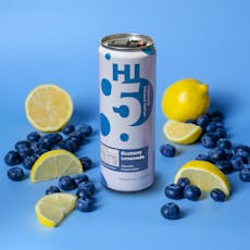 HI5 | Blueberry Lemonade | THC Seltzer | Beverage | 12oz