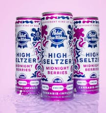 Pabst Blue Ribbon High Seltzer - Midnight Berries