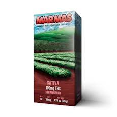 Marmas Strawberry 10pk 100mg - NWCS