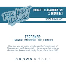 Grown Rogue | Permanent Marker (I-H) Flower | 3.5g