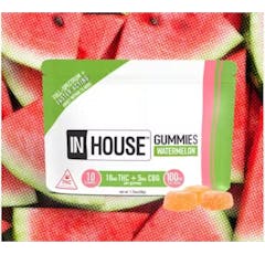 In House Gummies 10pk (100mg) Watermelon