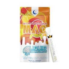Tru Infusion Liquid Diamond Disposable: Strawnana MAC 1g
