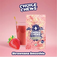 CHOICE | STRAWNANA SMOOTHIE | HYBRID | GUMMIES | 200MG | MED