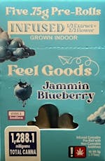 Feel Goods Jammin Blueberry Infused 5 PK