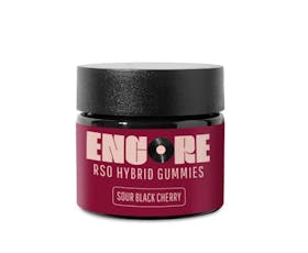 Encore Sour Black Cherry THC RSO Gummies | 40mg (10ct)