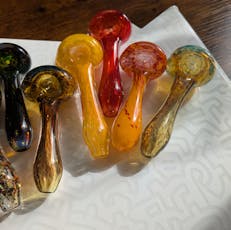 Wizard Missile | Hand Pipe | 4" | Frit Spoon | Assorted | Made in Maryland
