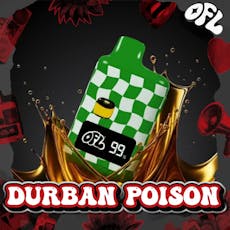Oakfruitland - Durban Poison (Sativa) Magic Terp Live Resin All-In-One Vape (1g)