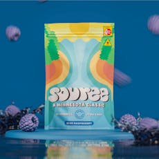 Souree - Blue Raspberry Gummies- 100mg