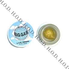 Big Gas Melted Strawberries Live Resin Badder 1g