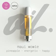 Craft Oil Distillate Cartridge 1g Sativa; Maui Wowie
