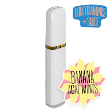 District Cannabis - Banana Acai Mints LDS - Liquid Diamonds Vape Cart - 0.5g