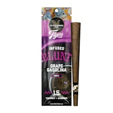 Claybourne Co. - Grape Gasolina (Indica) Flyers Infused Blunt 1.5g