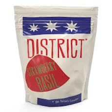 District Cannabis | Strawberry Basil | VEGAN Gummies | 10 Pack | 20mg