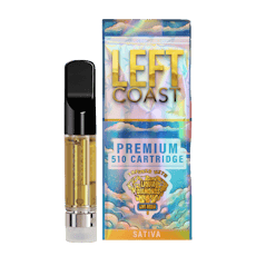 LEFT COAST | LIQUID DIAMONDS LIVE RESIN VAPE CART | MAUI WAUI | 1G