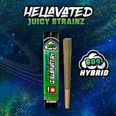 Hellavated - Original Glue Juicy Strainz - Infused Preroll - 0.78g