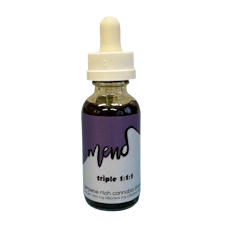 Triple 1:1:1 Tincture | Mend | 500 mg (THC, CBD, CBG)