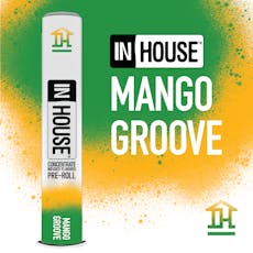 In House Distillate Infused Preroll (0.75g) Mango Groove