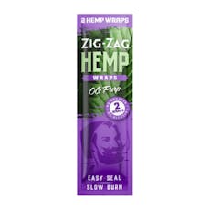 OG PURP HEMP WRAP 2PK (EASY SEAL/ SLOW BURN)