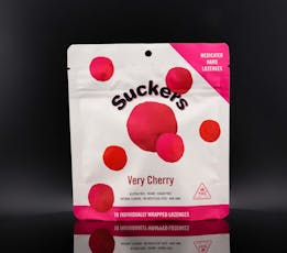 Suckers Very Cherry Hard Lozenges 10mg x 10pk