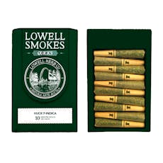 Lowell Herb: Quicks Pre-Roll Pack | Huck F | Indica | 0.35g ea | 10pk