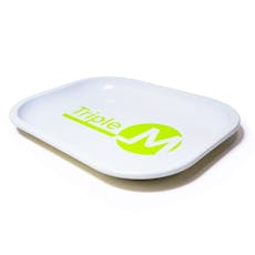 Triple M Rolling Tray - Small - White
