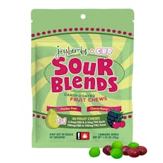 Joy Bombs 100mg Dream Blends 1:1 THC:CBN Chews 40 Pack