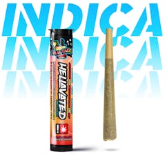 Hellavated Juicy Stickz - Raspberry Blitz (I) 0.5g Infused Joint 5 pk