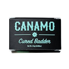 Canamo Cured Badder 2.5g Indica Gelato Pie