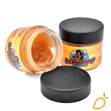 28g Orange Kush Cake Cured Resin Baller Jar Hot Rod Honey