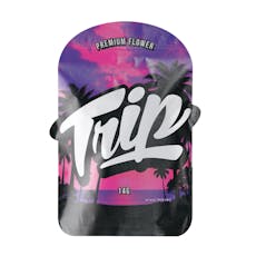 Trip Cannabis Flower Mylar 14g: Gas Face