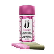 Stiiizy - Pink Acai (H) - 35.93% - .5g Infused Preroll 5pk - 2.5g