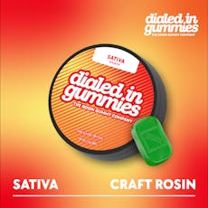 100mg Tangerine Rosin Gummies 10 Pack (S) | 0.1g