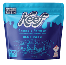 Keef - Blue Razz Gummies (100MG)