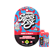 Twisted Stars & Stripesicles 1g Disposable Super Fog Jefe - Mfused