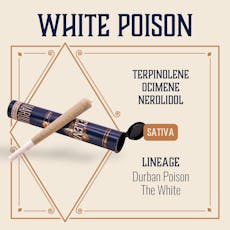 ELEVATE - PREROLL - 1G - WHITE POISON - SATIVA