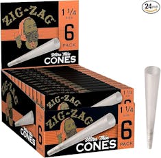 ZIG-ZAG - Ultra Thin - Pre-Rolled Paper Cones - 1 1/4