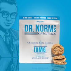 Dr. Norms | Mini Cookies 100mg | S | Peanut Butter Chocolate Chip (10PK)
