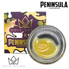 Gold Crown x Peninsula Gardens - 1g Budder - Candy Blues