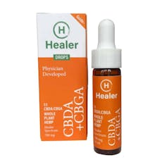 Tincture | Whole Plant CBDA + CBGA | 700mg 14ml | Healer