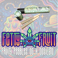 Emerald Visions | Fetty Fruit 0.5g Prerolls | 2pk
