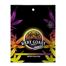 West Coast Treez - Hashburger (Indica) Flower 14g