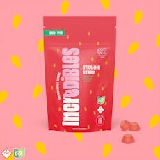 Incredibles | Strahhhberry 1:1 CBD 10pc | 110mg Gummies