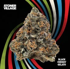 STONER VILLAGE BLACK CHERRY GELATO FLOWER 1G